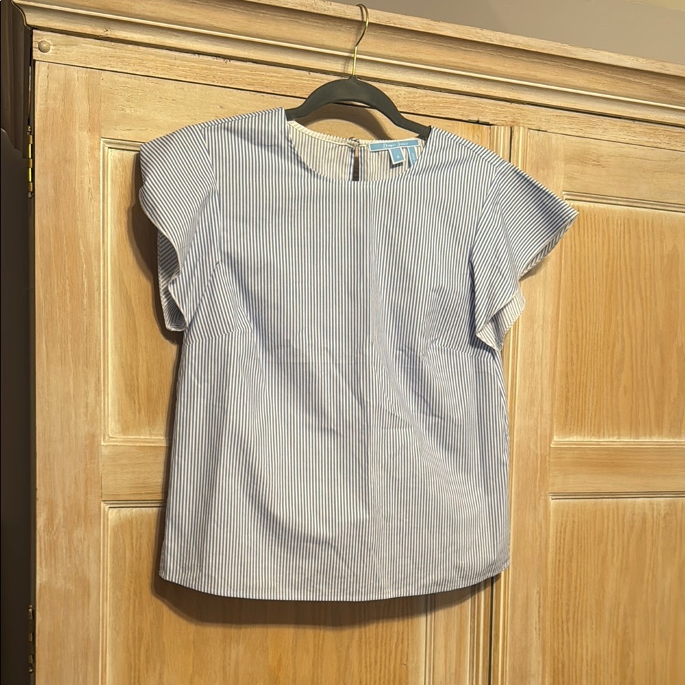 Blue Striped Kids Shirt